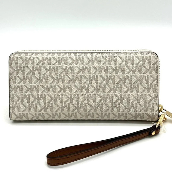 Michael Kors Large Continental Wallet Wristlet
Vanilla/Brown - Picture 5 of 9